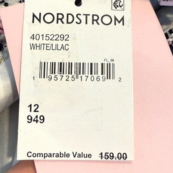 AVEC LES FILLES Tweed Cutout Mini Dress Preppy White Black Size 8 - Picture 8 of 13